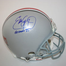 Eddie George Autographed Ohio State Authentic Helmet