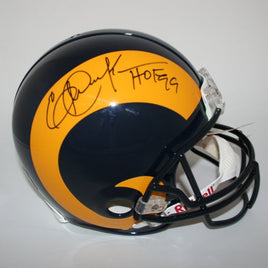 Eric Dickerson Autographed Throwback 1981-99 Los Angeles Authentic Helmet