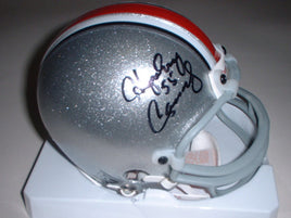 Howard "Hopalong" Cassady Autographed Ohio State Buckeyes Mini Helmet