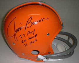 Jim Brown Autographed Cleveland Browns RK Authentic Helmet