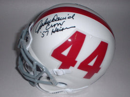 John David Crow Autographed Throwback Texas A&M Aggies Mini Helmet