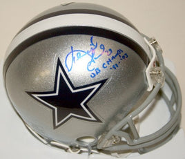 Kenneth Gant Autographed Dallas Coyboys Mini Helmet