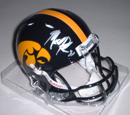 Matt Roth Autographed Iowa Hawkeyes Mini Authentic Helmet