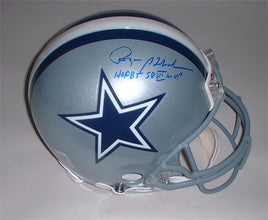 Roger Staubach Autographed Dallas Authentic Helmet
