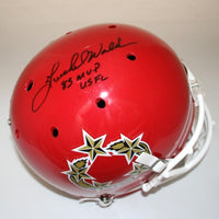 Herschel Walker Autographed New Jersey Replica Helmet